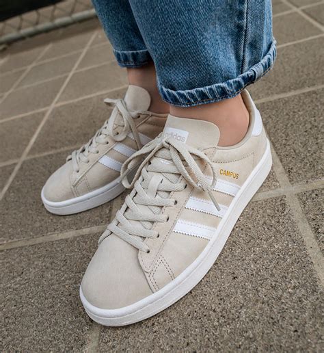 tan Adidas sneakers women